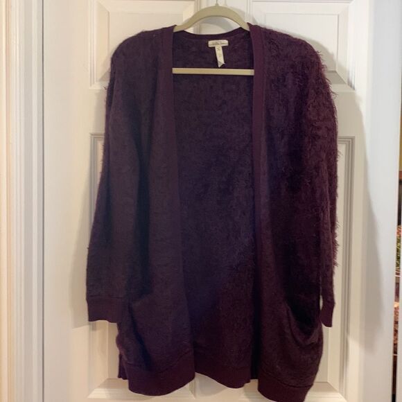 Matilda Jane size medium open front pocketed cardigan - Picture 1 of 5